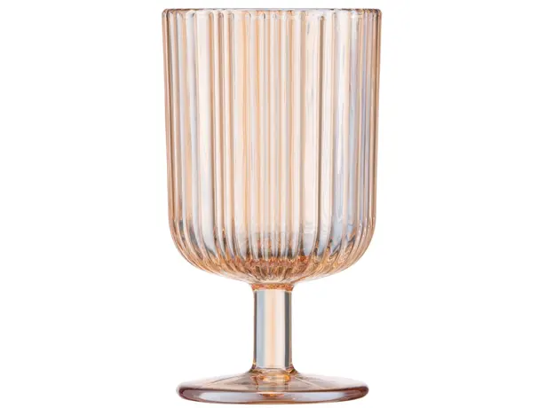 Ardesto glasses set Golden Moon, 300ml, 2pcs, glass, golden