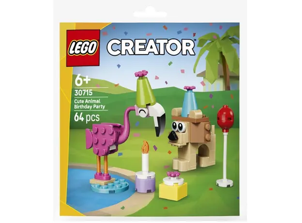 LEGO Constructor recruitment Cute Animal Birthday Party V29