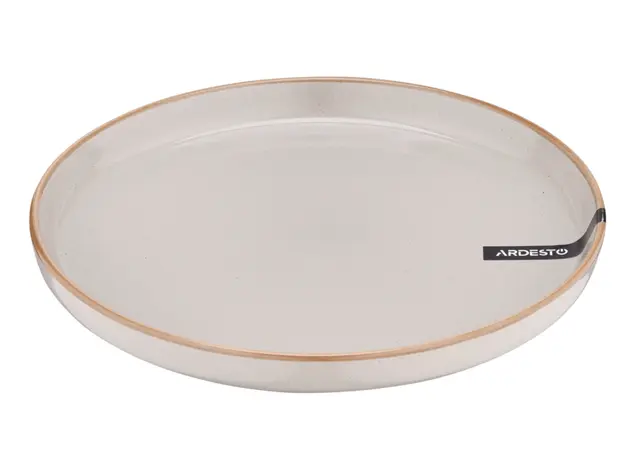 Ardesto Dinner plate Apulia, 26.6cm, ceramic, gray, 2 image
