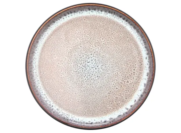 Ardesto Dessert plate Bolzano, 20.3cm, ceramic, black-brown