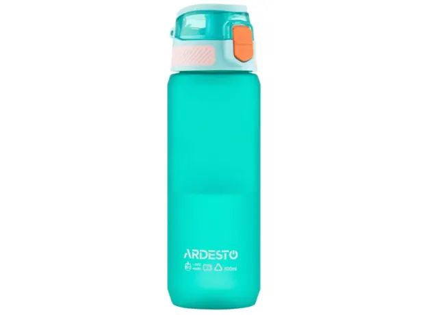 Ardesto Bottle Matte 800ml, plastic, light blue, 3 image