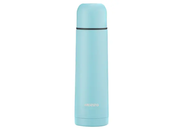 Thermos Ardesto Vacuum Flask Bright City, 500ml, stainless steel, blue