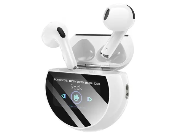 Headphones BOROFONE Bw87 Mixt True White, 3 image