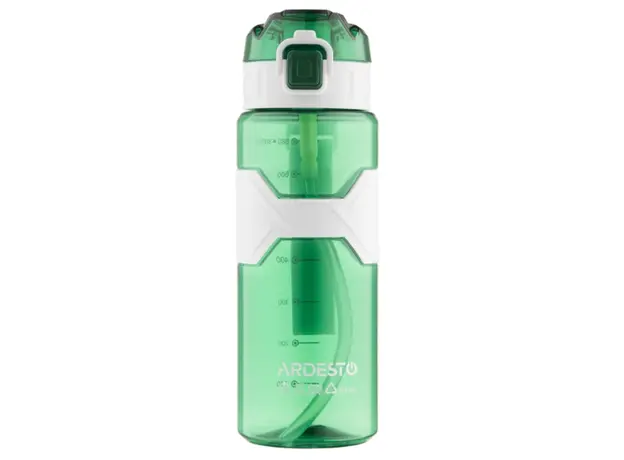 Ardesto Bottle Fitness 800ml, plastic, green