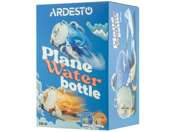 Ardesto Bottle Plane 550ml, plastic, dark blue, 7 image