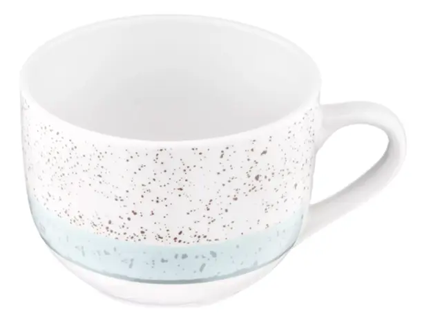 ARDESTO Mug Siena, 500ml, porcelain, white-blue 767637177573