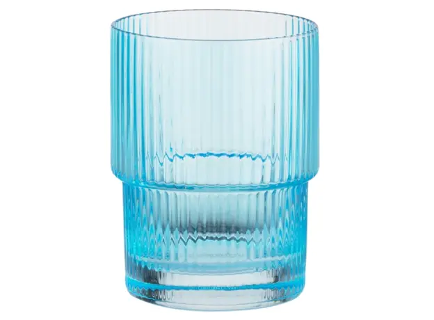 Ardesto Low glasses set, 200ml, 2pcs, glass, blue, 2 image
