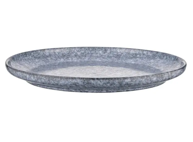 Plate ARDESTO Loreto, 27cm, porcelain, gray 767637176071, 3 image