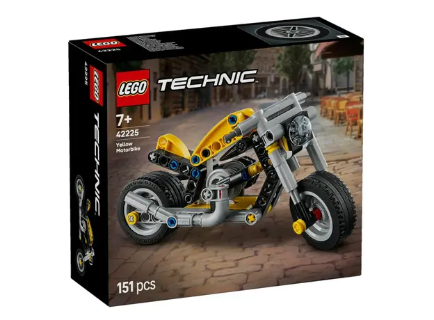 LEGO Constructor Technic Yellow Motorcycle