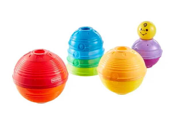 Toy figures MATTEL Stack & Roll Cups