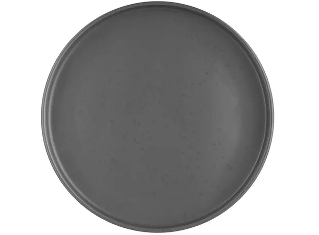 Ardesto Dinner plate Trento, 26.5cm, ceramics, gray
