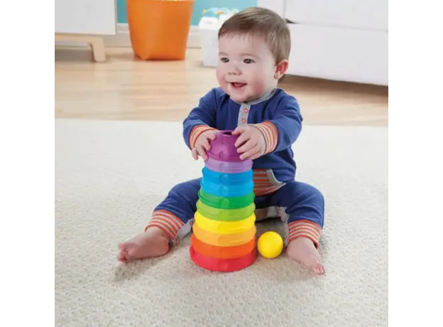 Toy figures MATTEL Stack & Roll Cups, 4 image