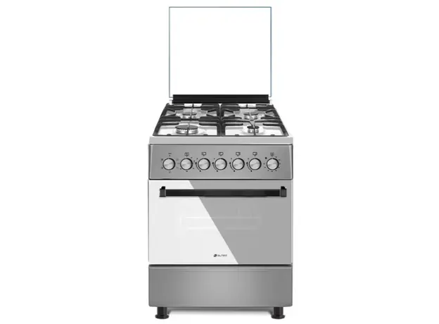 Gas stove ALNEO 6080B INOX FAN