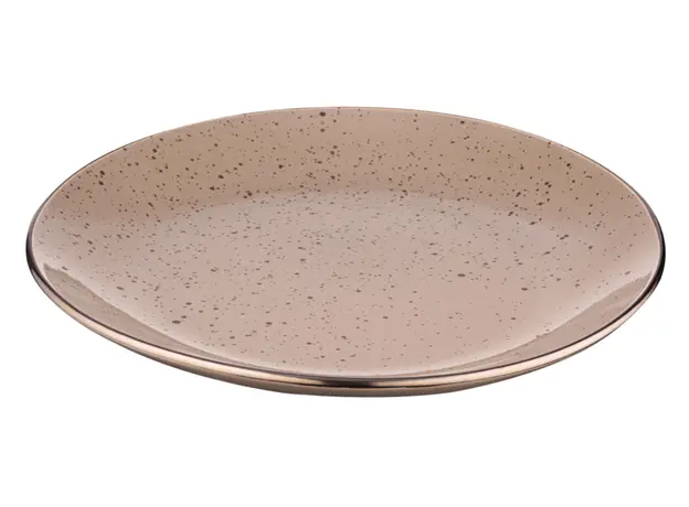 ARDESTO Dinner plate Emilia, 27.5cm, ceramic, brown 767637175975, 2 image
