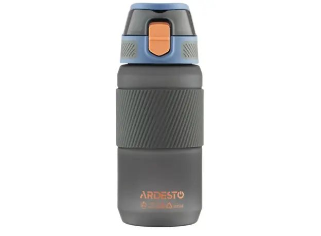 Water bottle Ardesto Bottle Spring 600ml, plastic, black