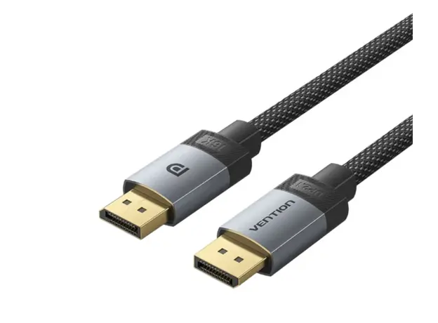 Cable Vention HGBHJ 16K/60Hz DisplayPort Cable 5m Grey Aluminum