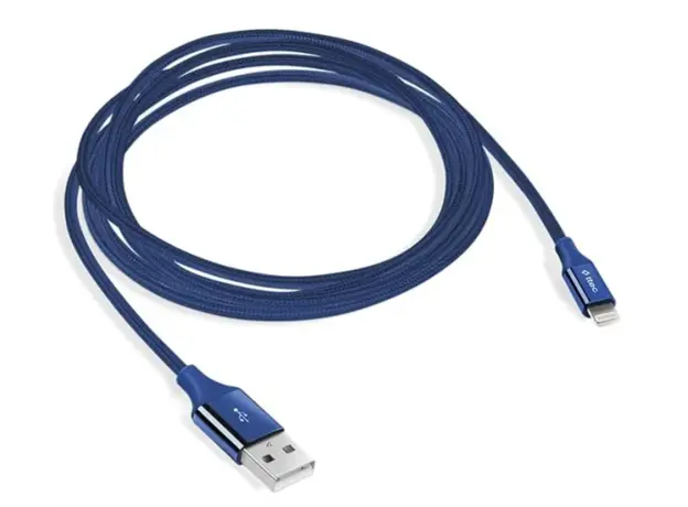 USB Cable TTEC ALUMICABLE USB-A - LIGHTNING CHARGE/DATA CABLE, 120CM, NAVY 2DK16L, 3 image