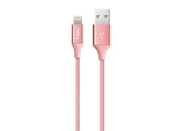 USB cable TTEC ALUMICABLE USB-A - LIGHTNING CHARGE/DATA CABLE, 120CM, GOLD 2DK16RA