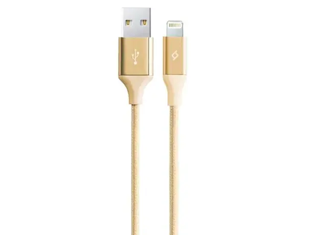 USB Cable TTEC ALUMICABLE USB-A - LIGHTNING CHARGE/DATA CABLE, 120CM, GOLD 2DK16A