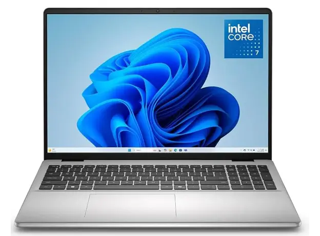 Notebook Dell 16 DC16251/Core 7-150U/32GB/1TB SSD/Intel Graphics/FgrPr/WLAN + BT/16" FHD+/Backlit Kb/Silver/4 Cell/65W/Ubuntu/3Ywr