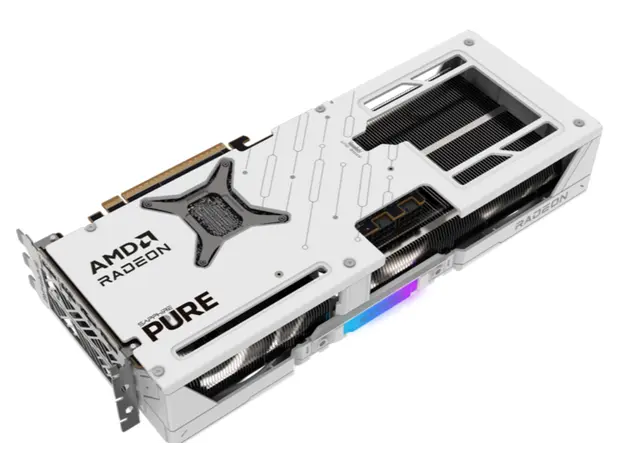 Video card SAPPHIRE VGA PCIE16 RX9070XT 16GB GDDR6 PURE 11348-02-20G, 2 image