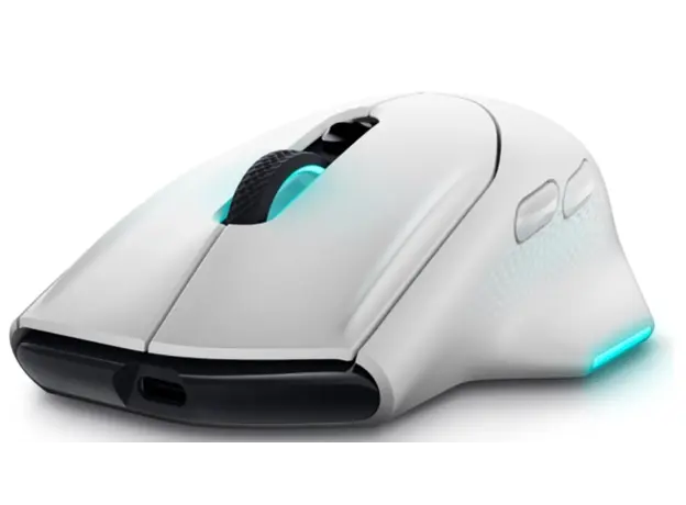Dell Alienware Wireless Gaming Mouse - AW620M (Lunar Light), 3 image