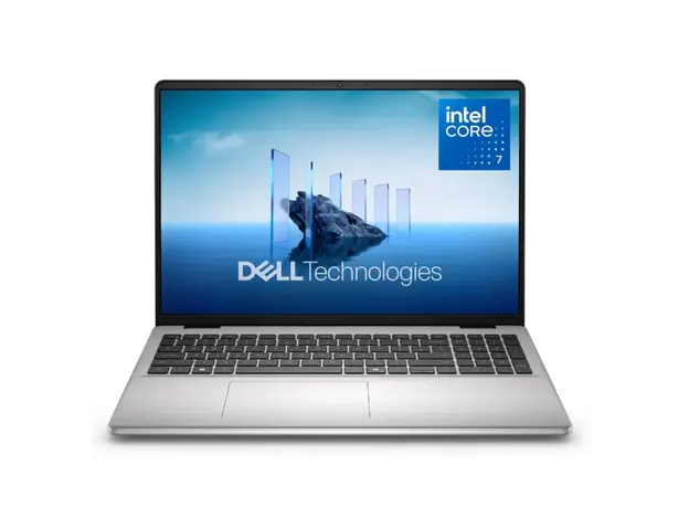 Notebook Dell 16 DC16251/Core 7-150U/32GB/1TB SSD/Intel Graphics/FgrPr/WLAN + BT/16" FHD+/Backlit Kb/Silver/4 Cell/65W/Ubuntu/3Ywr, 2 image