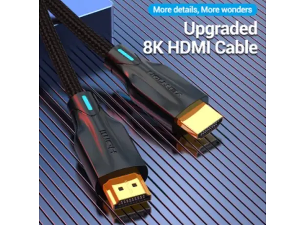 Cable Vention AAUBJ 8K/60Hz HDMI Cable 5m Black, 4 image