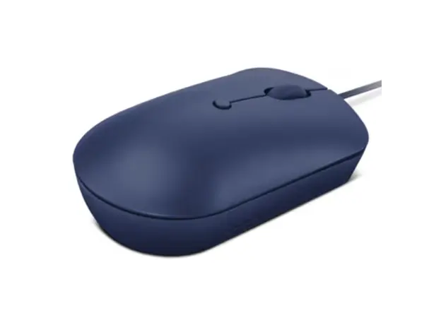 Lenovo 540 USB-C Wired Compact Mouse (Abyss Blue), 2 image
