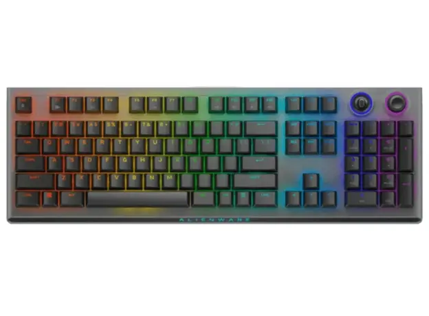 Dell Alienware Tri-Mode Wireless Gaming Keyboard - AW920K (Dark Side of the Moon), 2 image