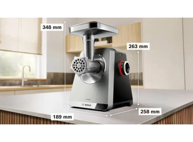 Meat grinder BOSCH MFWS820M, 8 image