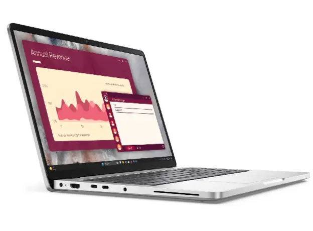 Notebook Dell Pro 14|U7 255U|16GB|1TB SSD|FgrPr|W11 Pro|FHD IR Cam &amp; Mic|WLAN + BT|14.0" FHD+|Backlit Kb|3 Cell|65W/3Yrw, 4 image