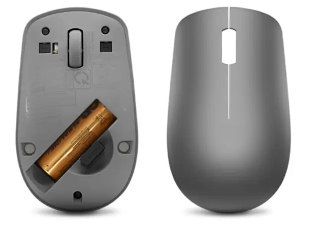 Lenovo 530 Wireless Mouse (Graphite) with battery, 4 image