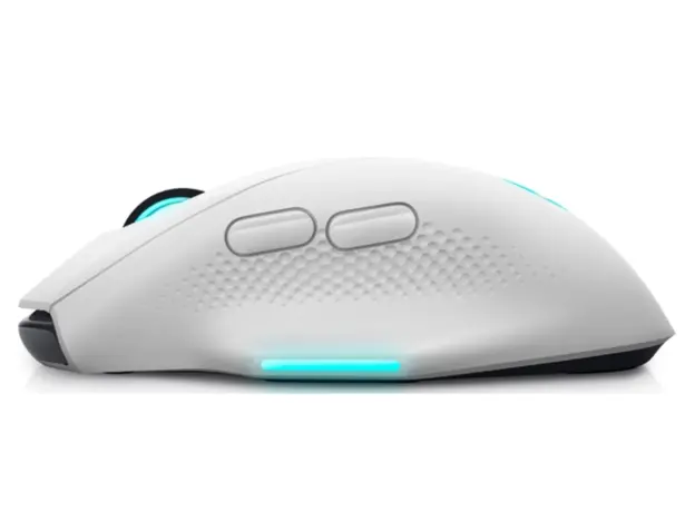 Dell Alienware Wireless Gaming Mouse - AW620M (Lunar Light), 2 image