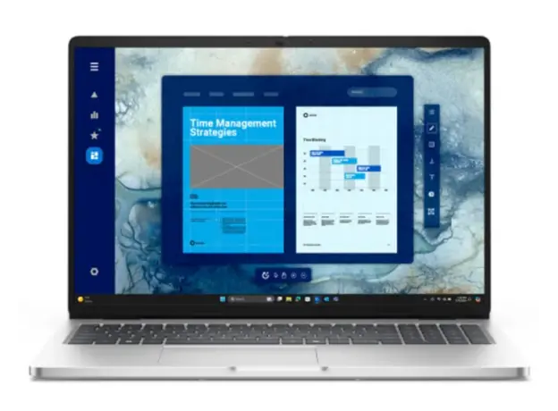 Notebook Dell 16 DC16250/Ultra 7 255U/1x32GB DDR5 5600MT/s/1TB SSD/Intel Graphics/WiFi 6E + BT/16" FHD+ 300nit/Backlit Kb/Silver