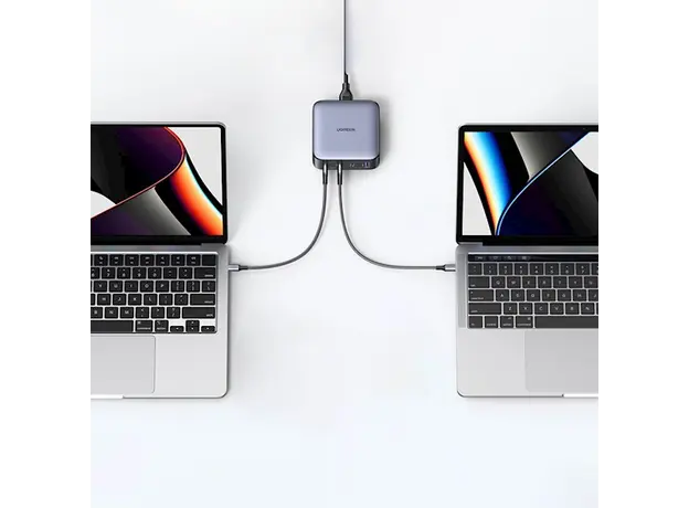 Charger UGREEN CD328 (90928), 100W, USB, USB-C, Gray, 3 image
