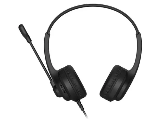 Headphone A4tech HU-8 USB Stereo Headset With Mic Black, 2 image