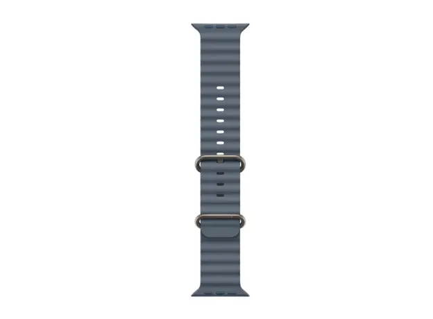 Smart watch Apple Watch Ultra 3 49mm Natural Titanium Case With Anchor Blue Ocean Band MEWH4, 3 image