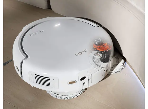 DJI Robot Vacuum Cleaner ROMO S White, 7 image
