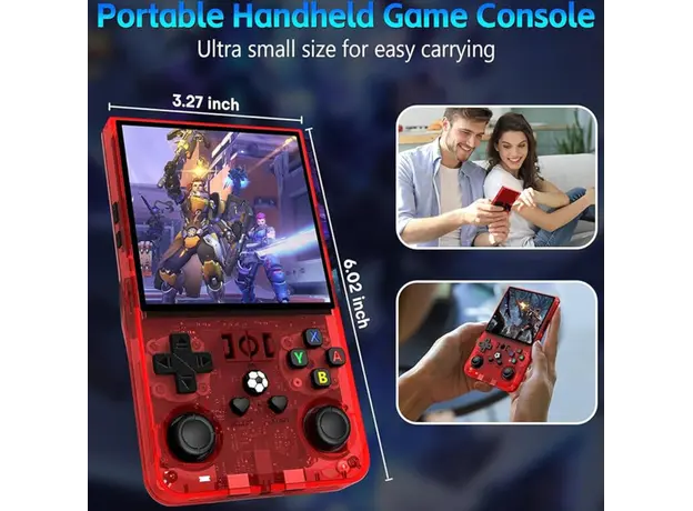 Xiaomi R36Max Handheld Portable Game Station 128GB Red, 4 image