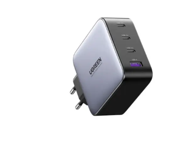 Adapter Ugreen GaN Fast Charger 3x USB-C USB-A 100W 40747, 2 image
