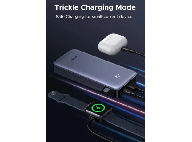 Portable Charger Ugreen 20000mAh Type-C USB Fast Charging Power Bank 55989B, 4 image