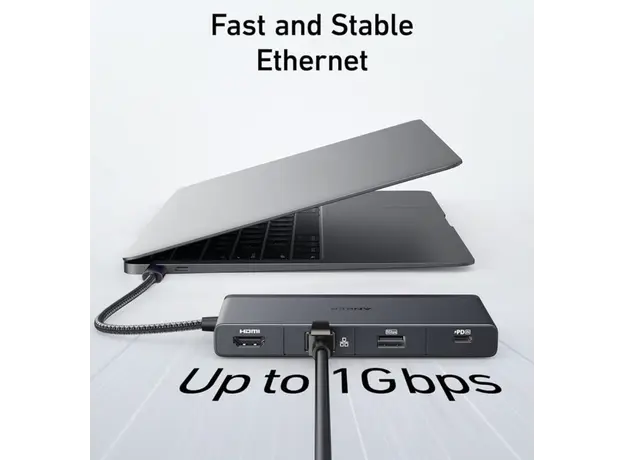 Hub Anker 552 USB-C Hub 9in1 With 100W Power Delivery A8373H11, 3 image