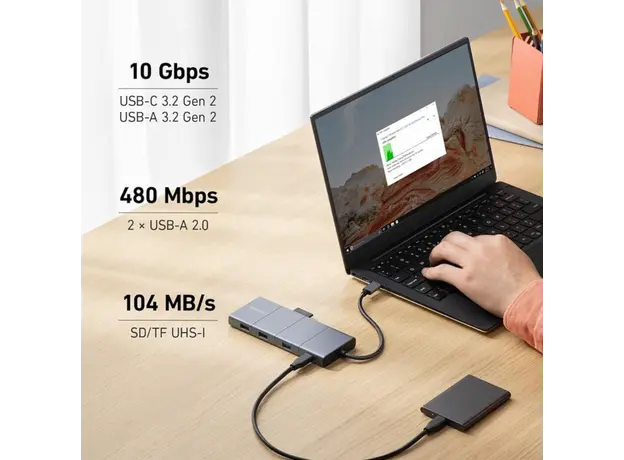 Hub Anker 565 USB-C Hub 11in1 A83880A1, 2 image