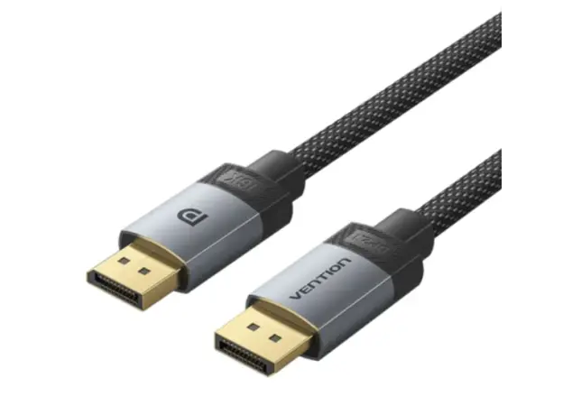 Cable Vention HGBHI 16K/60Hz DisplayPort Cable 3m Grey Aluminum