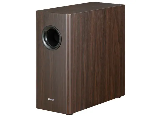 Edifier T5s Speaker, 70W, RCA, Powered Subwoofer, Brown, 3 image