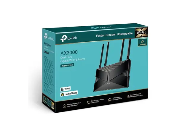 TP-LINK Archer AX53/AX3000 Wi-Fi 6 Router Dual-Band, 4 image
