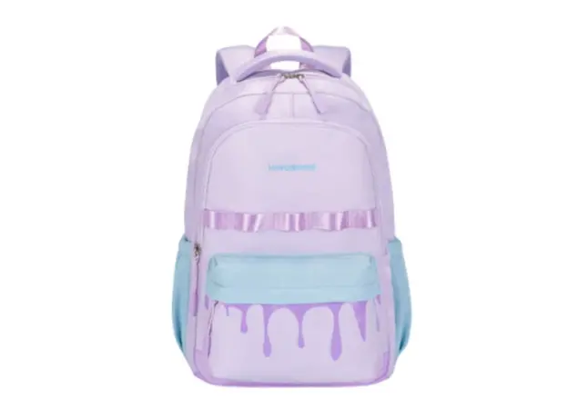 Kingsons 15.6" Notebook Bag Primary School Backpack Purple - KS251308