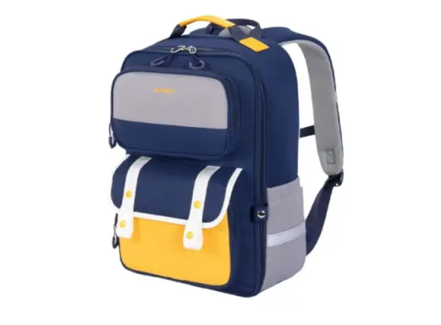 Kingsons 15.6" Notebook Bag Primary School Backpack Blue - KS251093