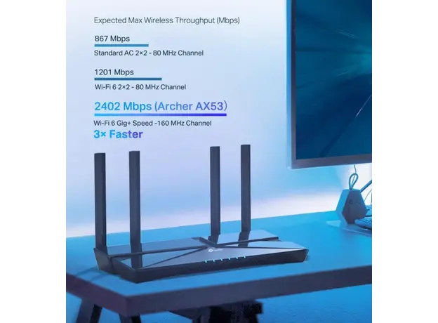 TP-LINK Archer AX53/AX3000 Wi-Fi 6 Router Dual-Band, 5 image